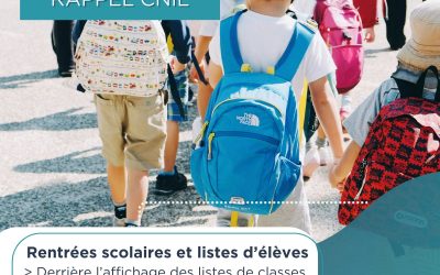 ACTU – Affichage des listes scolaires : un rituel à repenser ?