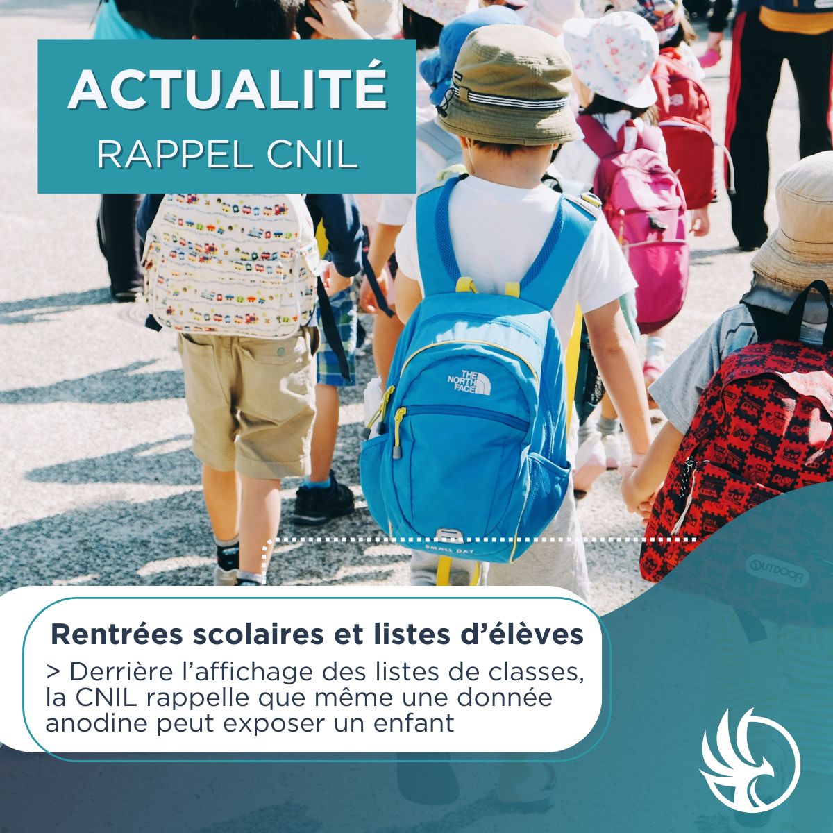 CNIL - Recommandation liste élèves