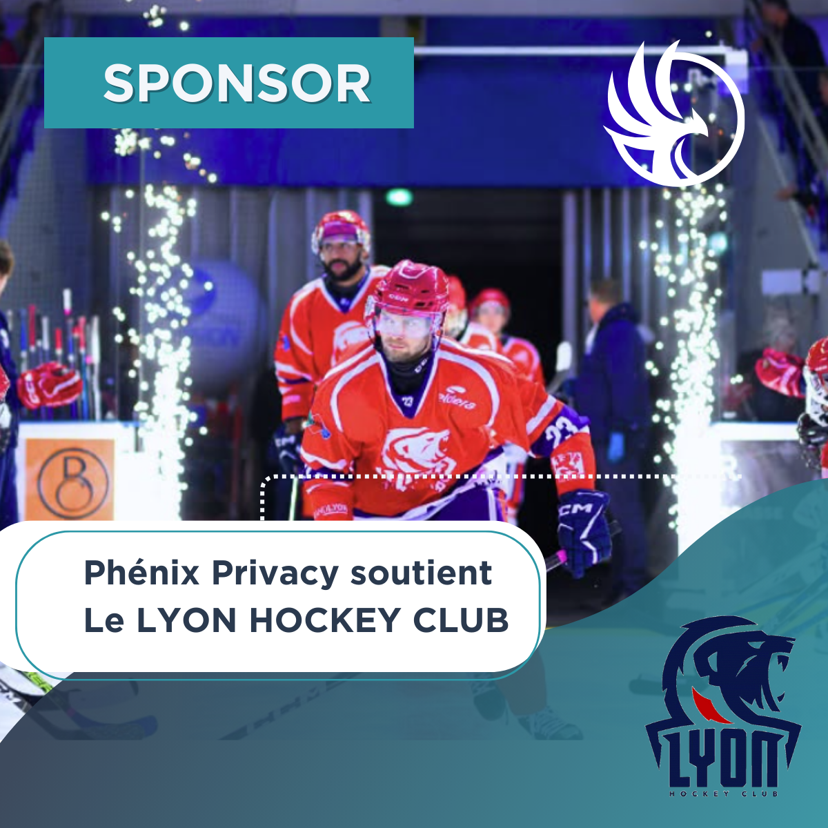 SPONSORING – Phénix Privacy soutient le Lyon Hockey Club