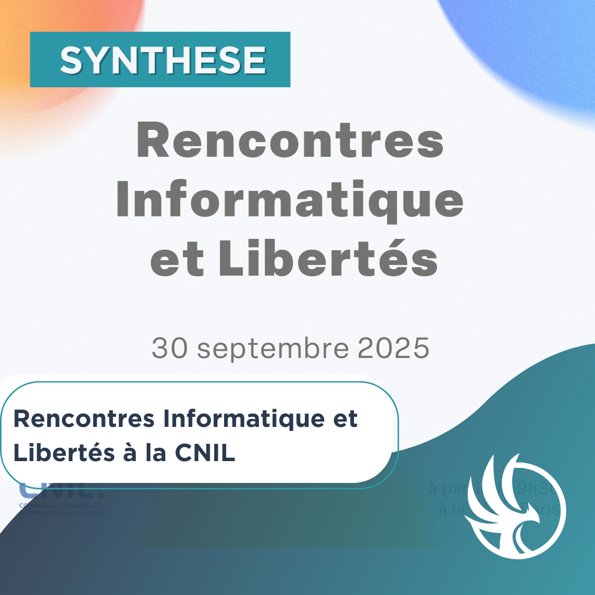 Synthèse des rencontres Informatique et libertés