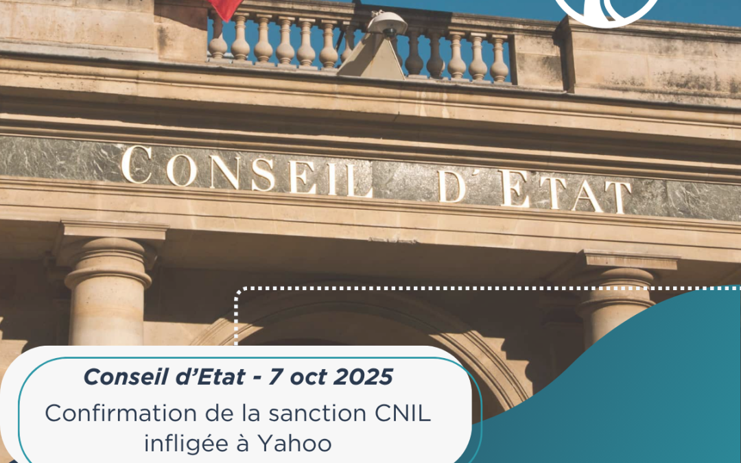 ACTU – Sanction CNIL de Yahoo – Décision Conseil d’État