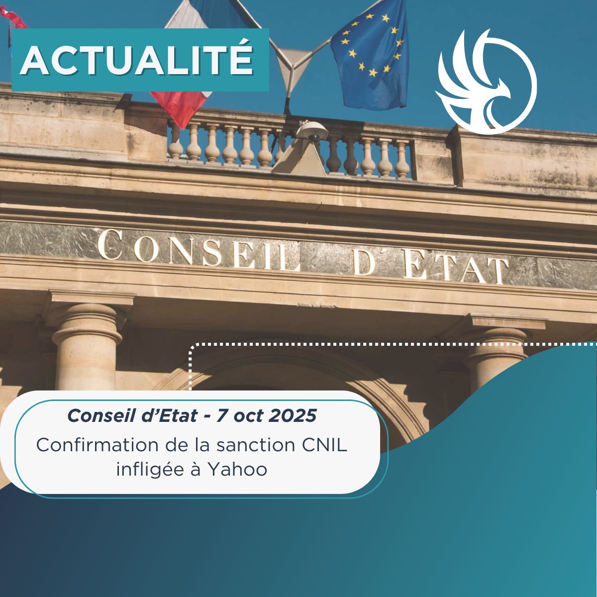 ACTU – Sanction CNIL de Yahoo – Décision Conseil d’État