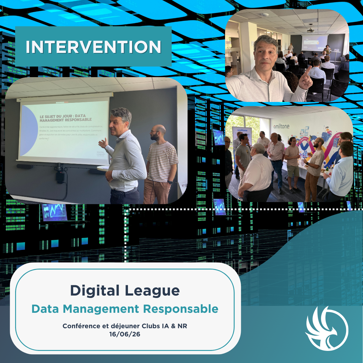 260618 – Digital League – Session Data Management Responsable Event Data Management Responsable