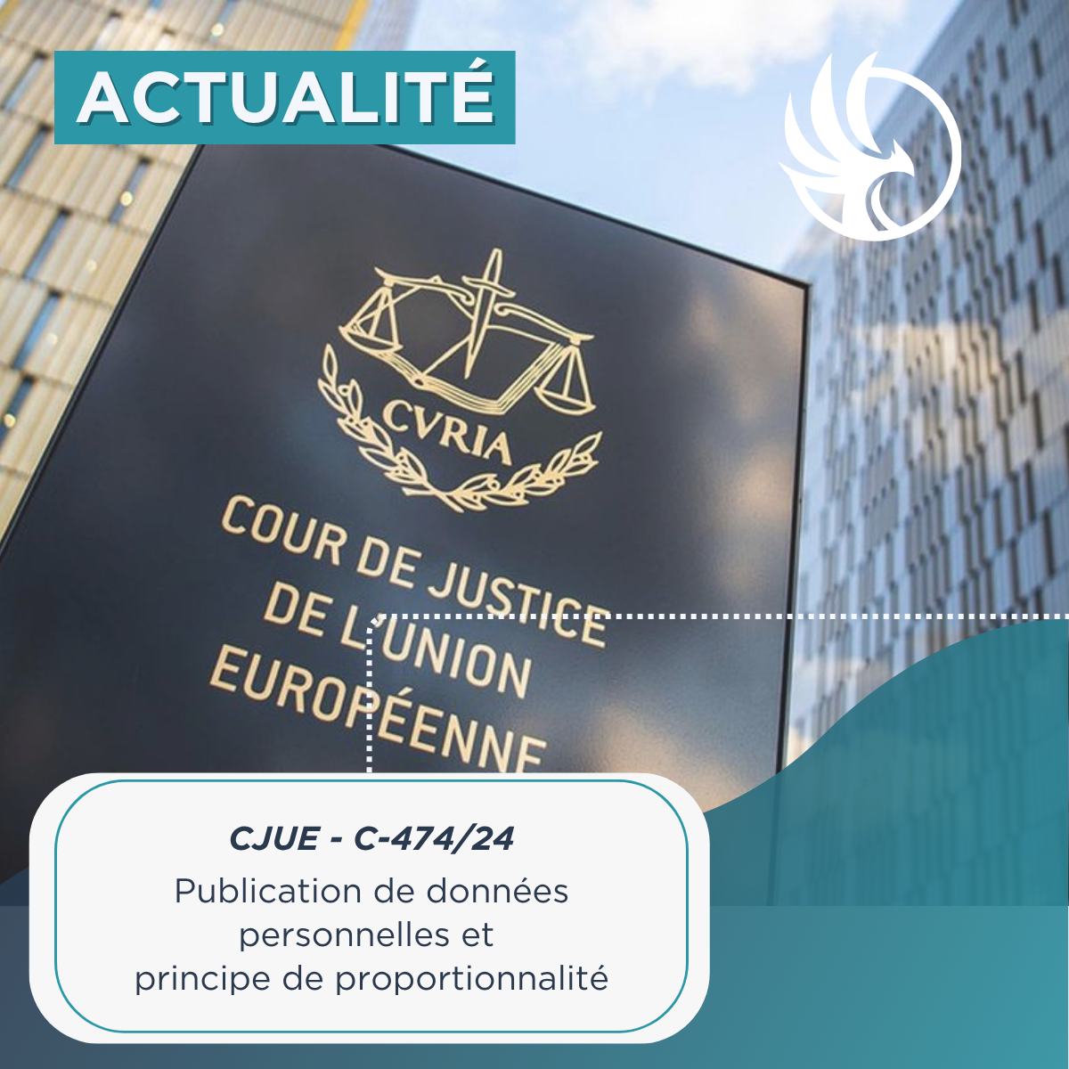 260723 – Arret CJUE – Publication DCP Arrêt CJUE